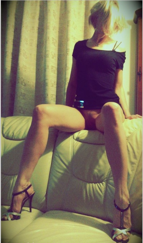 At home, alone
