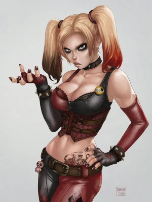 Harley Quinn - Arkham City by dandonfuga