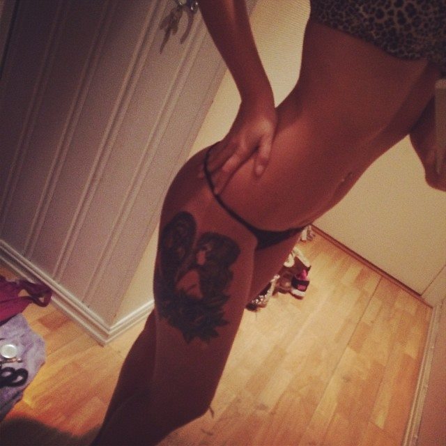 Norwegian Amanda Forsberg selfie