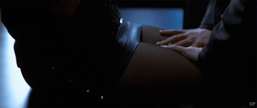 Shhh. No point in resisting, spread them wide.