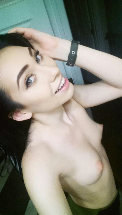 pale topless babe