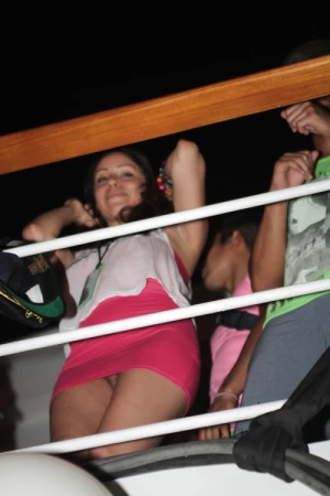 no panty party upskirt