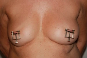 Awesome bdsm girl next door photo with amazing ash brown big tits