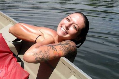 Tarah skinny dipping?
