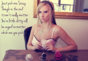 sissy caged