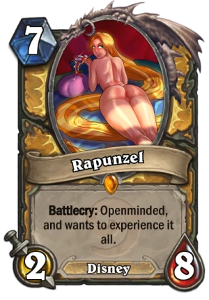 sex game card Rapunzel