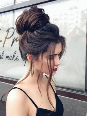 face and hair