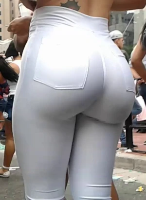White jeans