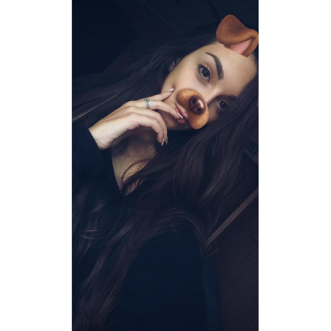 Snapchat dog filter