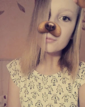 Snapchat dog filter