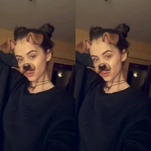 Snapchat dog filter