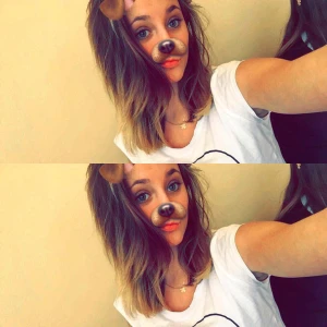 Snapchat dog filter