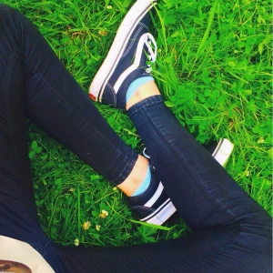 sitting on grass
