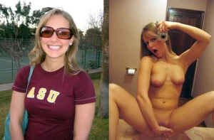 Amazing rookie selfshot photo with a sexy teen homemade