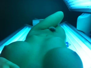 tanning a beautiful body