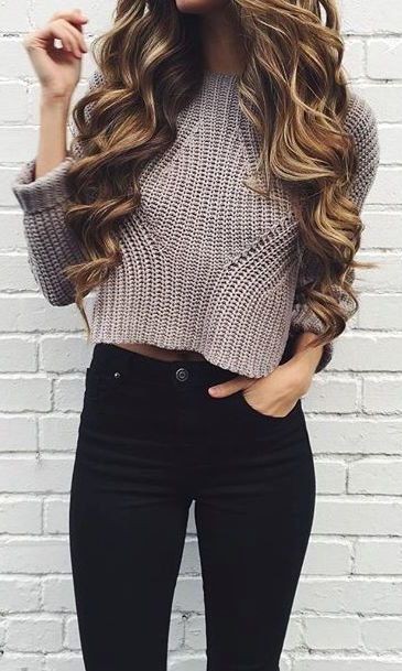 Hot body black jean