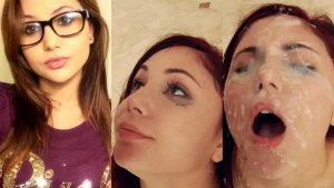 cute coed likes being used as a cum bucket