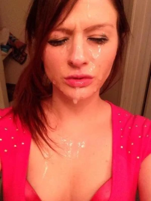 Dripping in cum