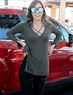 Demi Lopez mooning