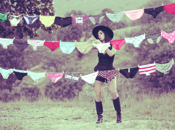many panties