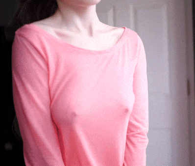 gif - pokies shaking and grabbing her tits