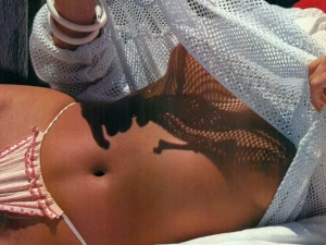 Sunned belly