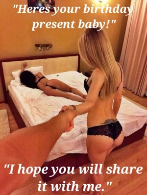 Of course baby!