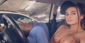 car selfie