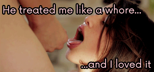 CUMSLUT  loves being treated like a whore