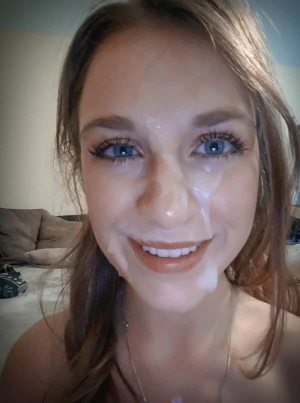 Cum on me