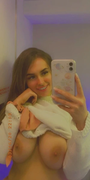 with a smile