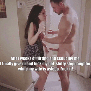 Husband Gives In To Slutty StepDaughter and Fucks Her Hard
