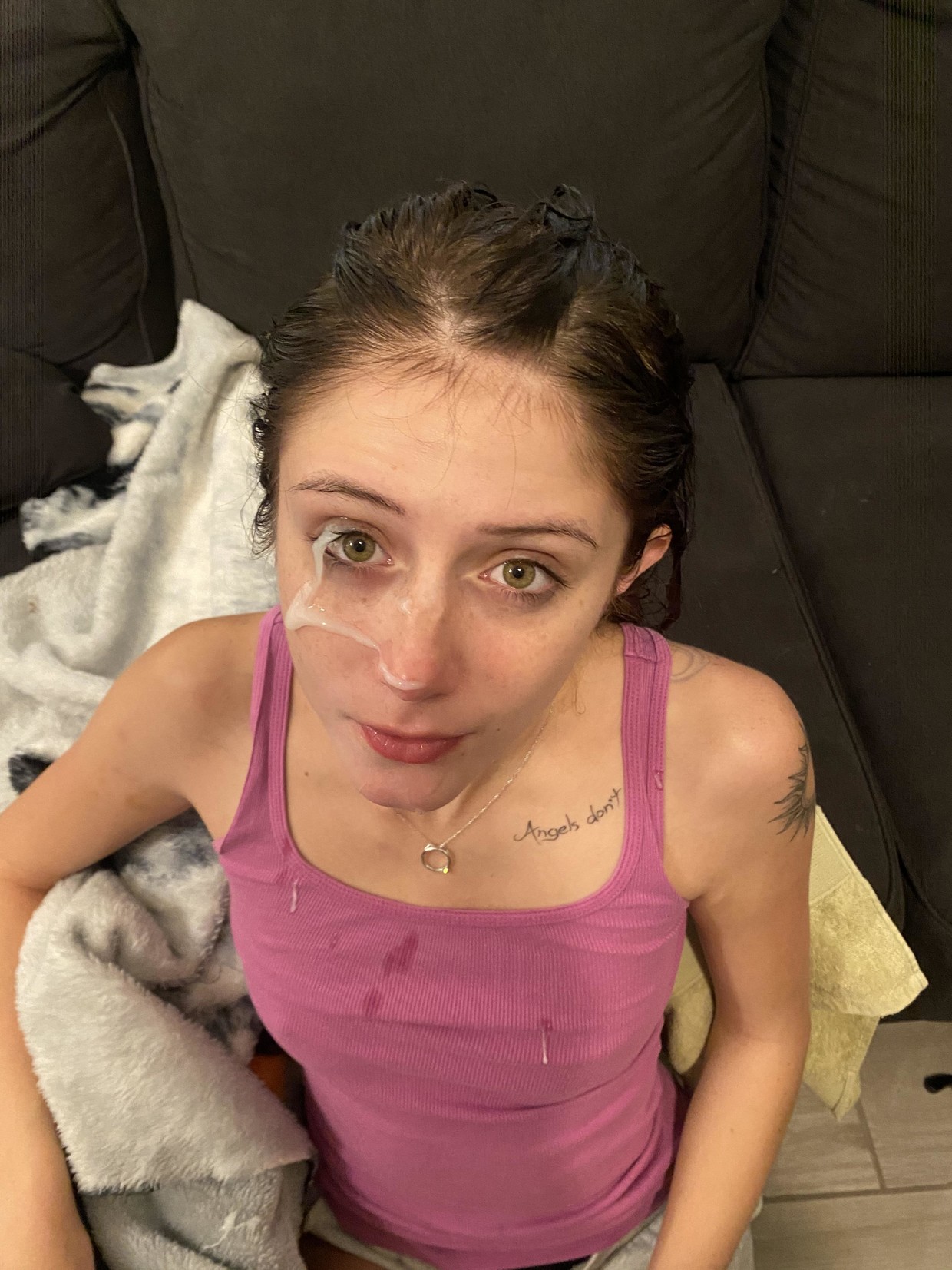 Skinny cumslut.