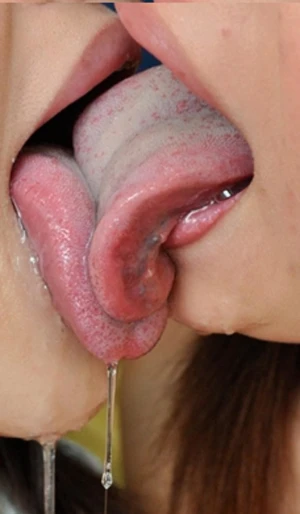 Sloppy kiss