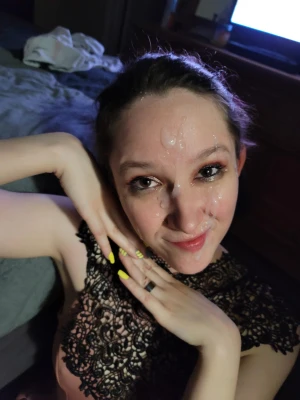 Adorable little cumslut.