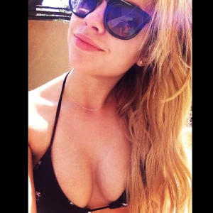 Ashley Bensonâ€™s Busty bikini pics
