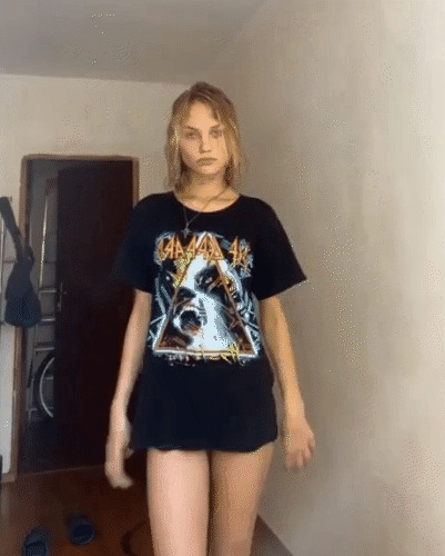 Spinning beauty