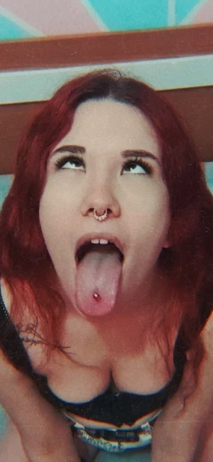 Tongue piercing