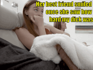 She blew me and my girlfriend didn’t even notice