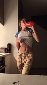 Perky tease