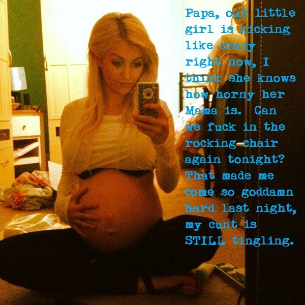 Pregnant daughter