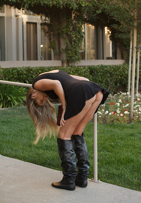 Presley Callen bent over