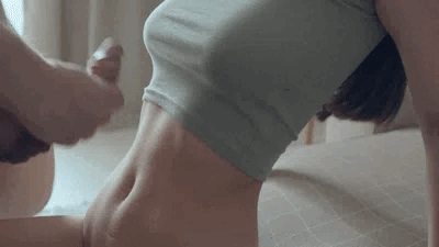 cum on her belly