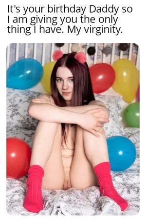 Daughter gives Daddy her gift
