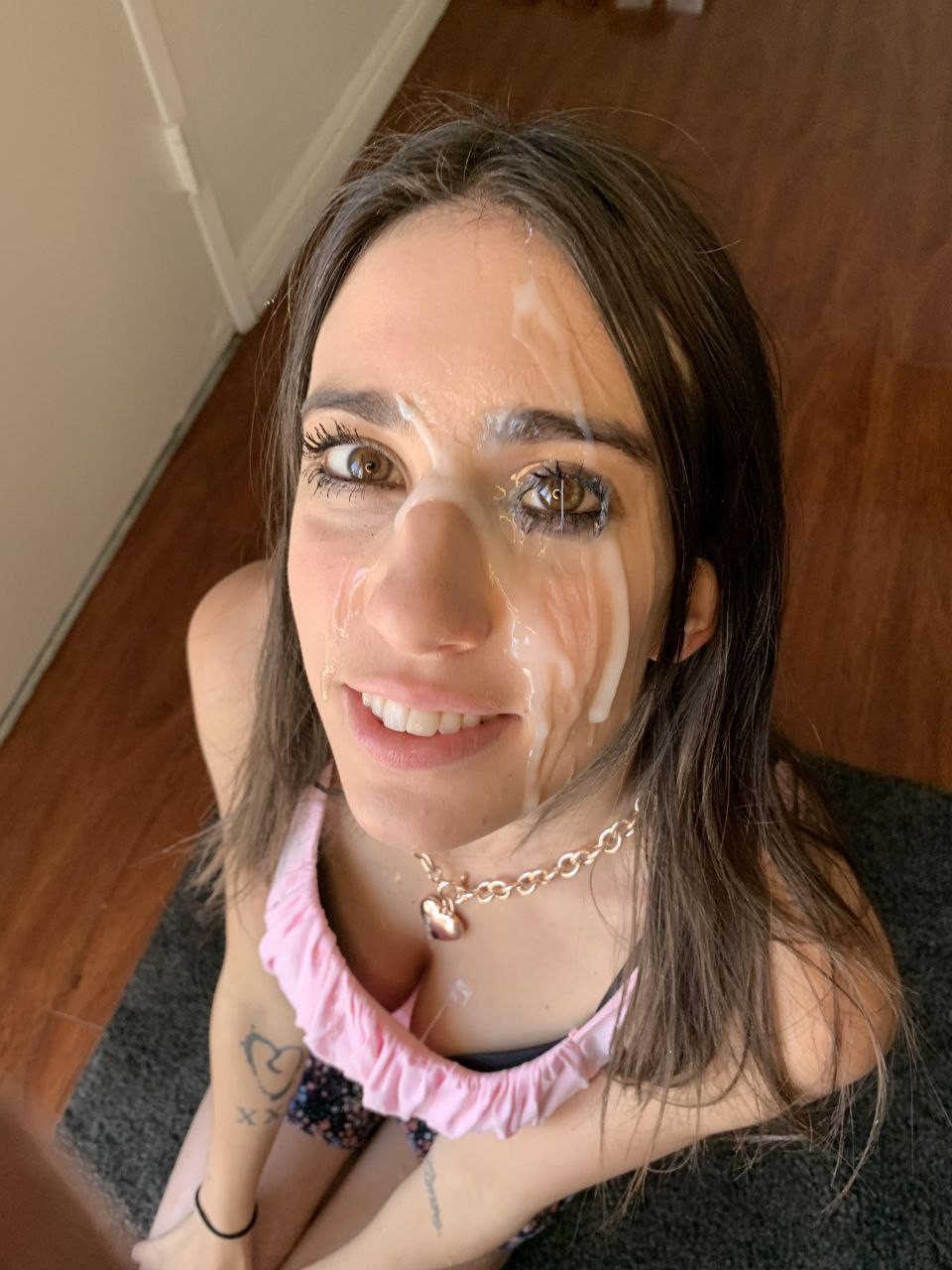 Big load on face