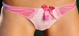 Pink Polka Dot Panties