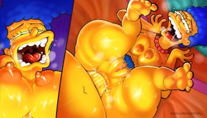Anal MILF Marge Simpson - The Simpsons Cartoon Porn