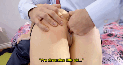 You disgusting little slut