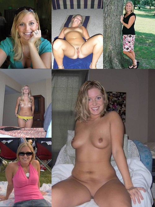 Lovely blonde novice in incredible novice pic