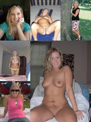 Lovely blonde novice in incredible novice pic